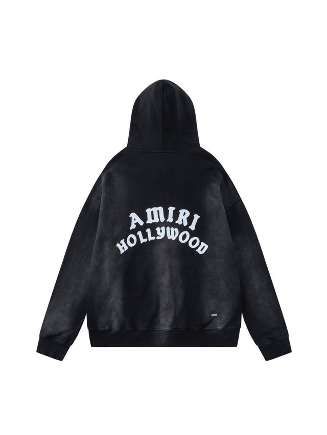 Buzo Amiri Hollywood negro degradado