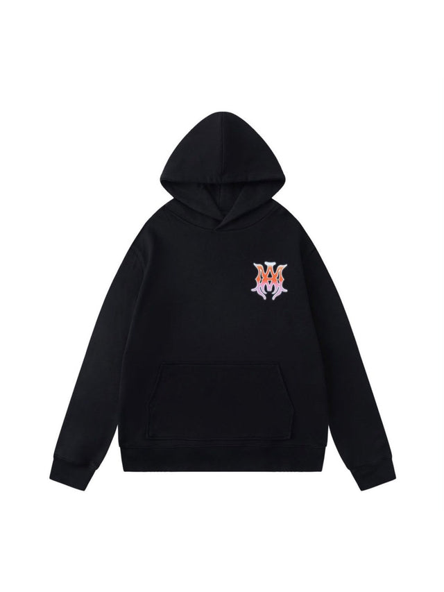 Buzo Amiri negro con gr�fico multicolor