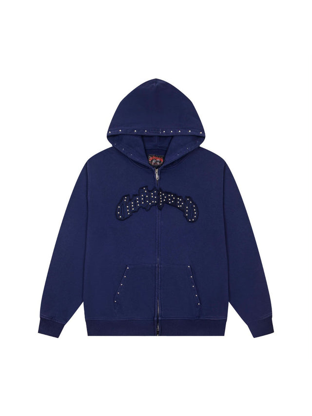 Campera Goodspeed con cierre azul marino