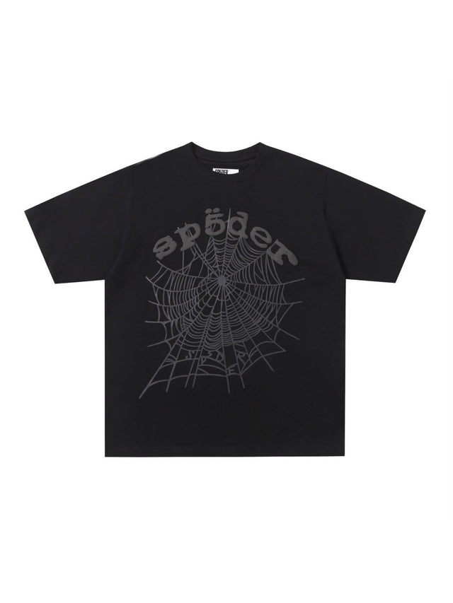 Remera Sp5der telara�a negra