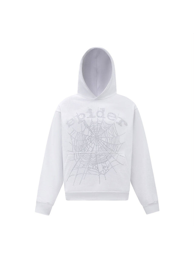 Buzo Sp5der telara�a blanco