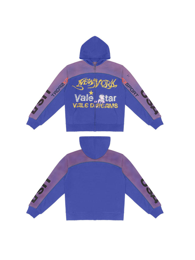 Buzo azul y violeta New York � Valley | Valley