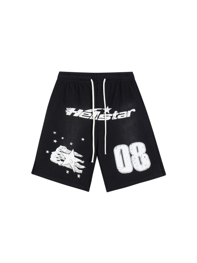 Short Hellstar negro n�mero 08 | Hellstar