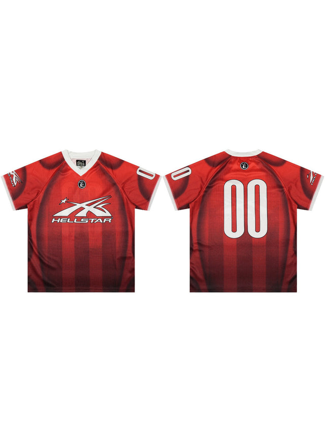 Remera Hellstar deportiva roja n�mero 00 | Hellstar