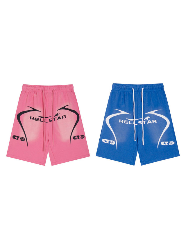 Short Hellstar deportivo con l�neas curvas | Hellstar