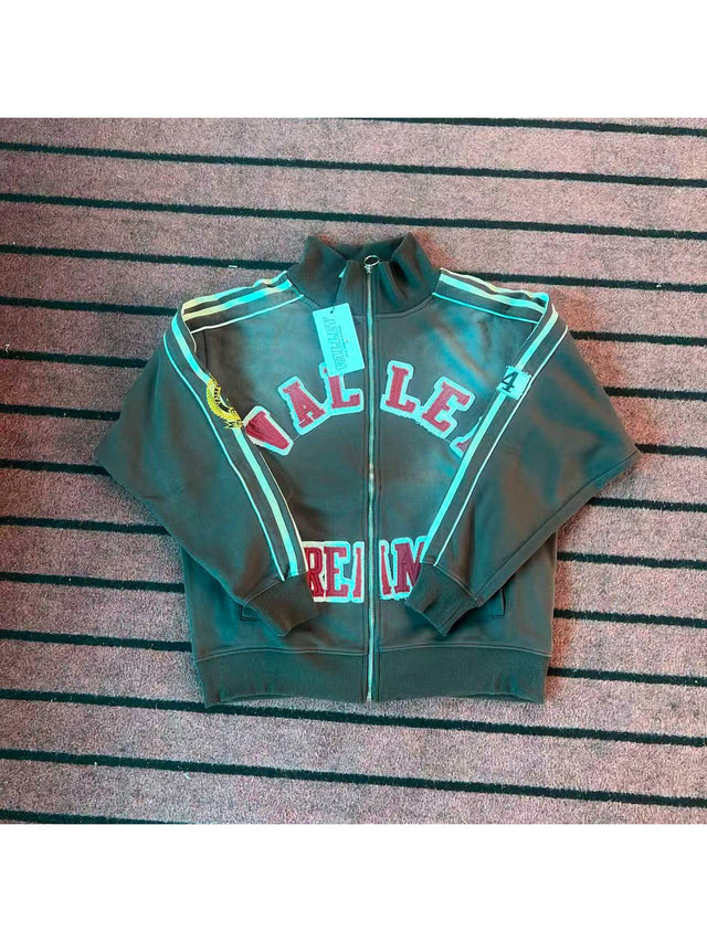 Campera verde con franjas claras � Valley | Valley