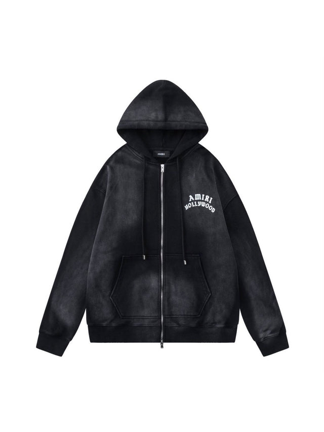 Buzo Amiri Hollywood negro degradado