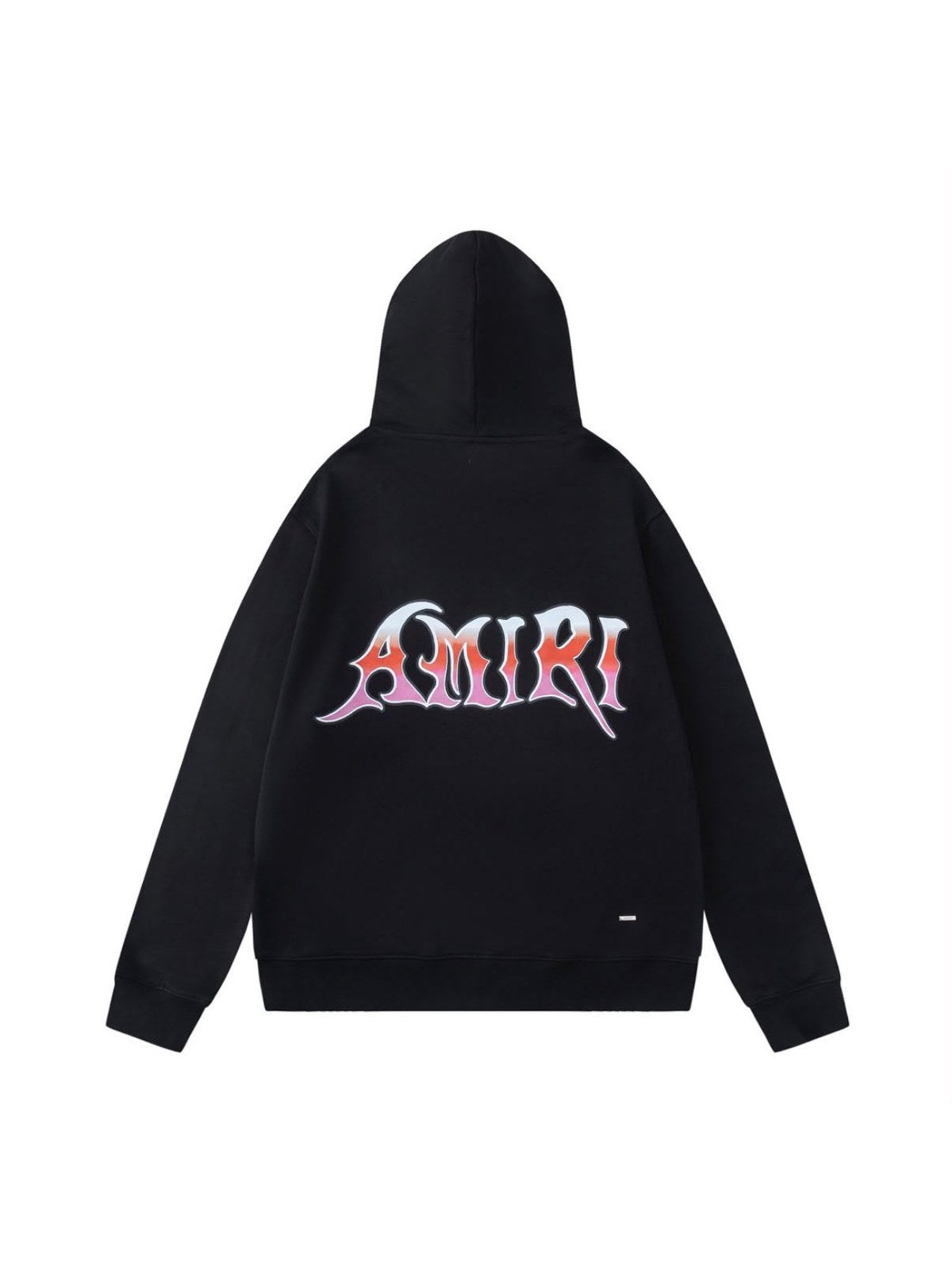 Buzo Amiri negro con gr�fico multicolor