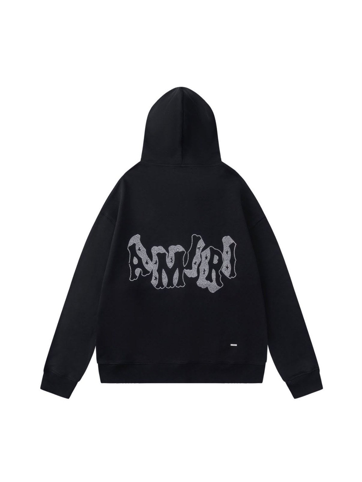 Campera Amiri negra con monograma