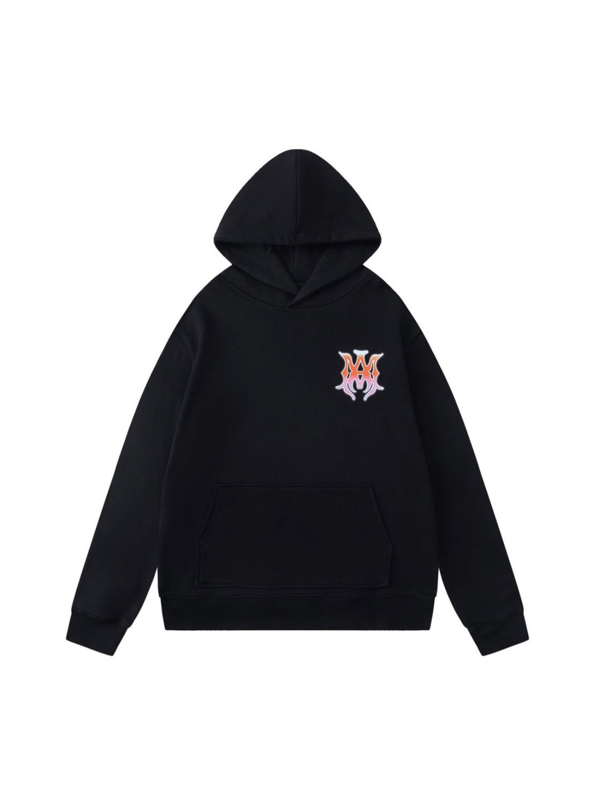 Buzo Amiri negro con gr�fico multicolor