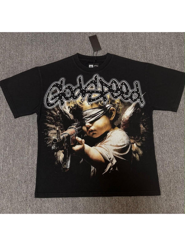 Remera Goodspeed �ngel negra