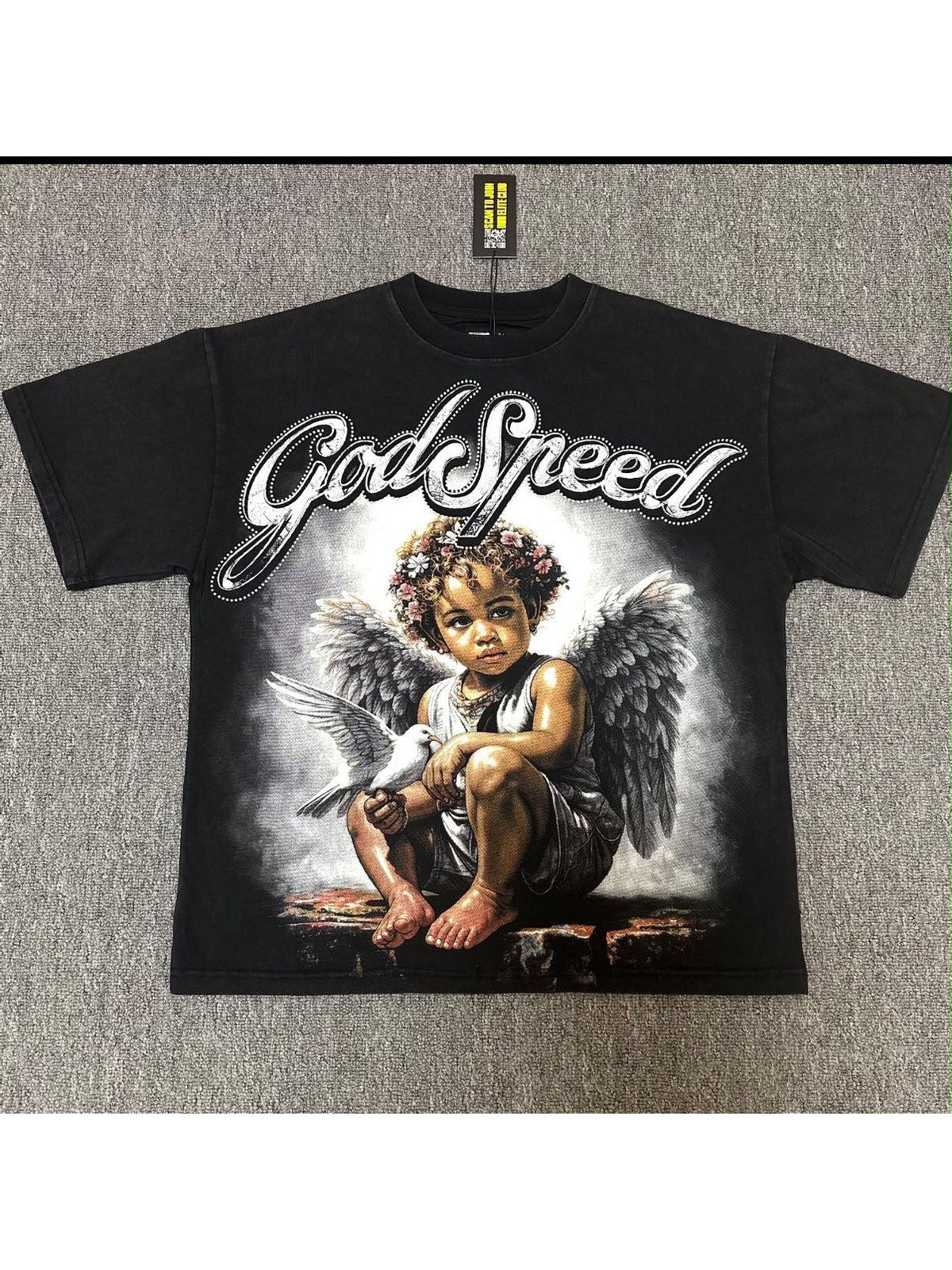Remera Goodspeed querub�n negra