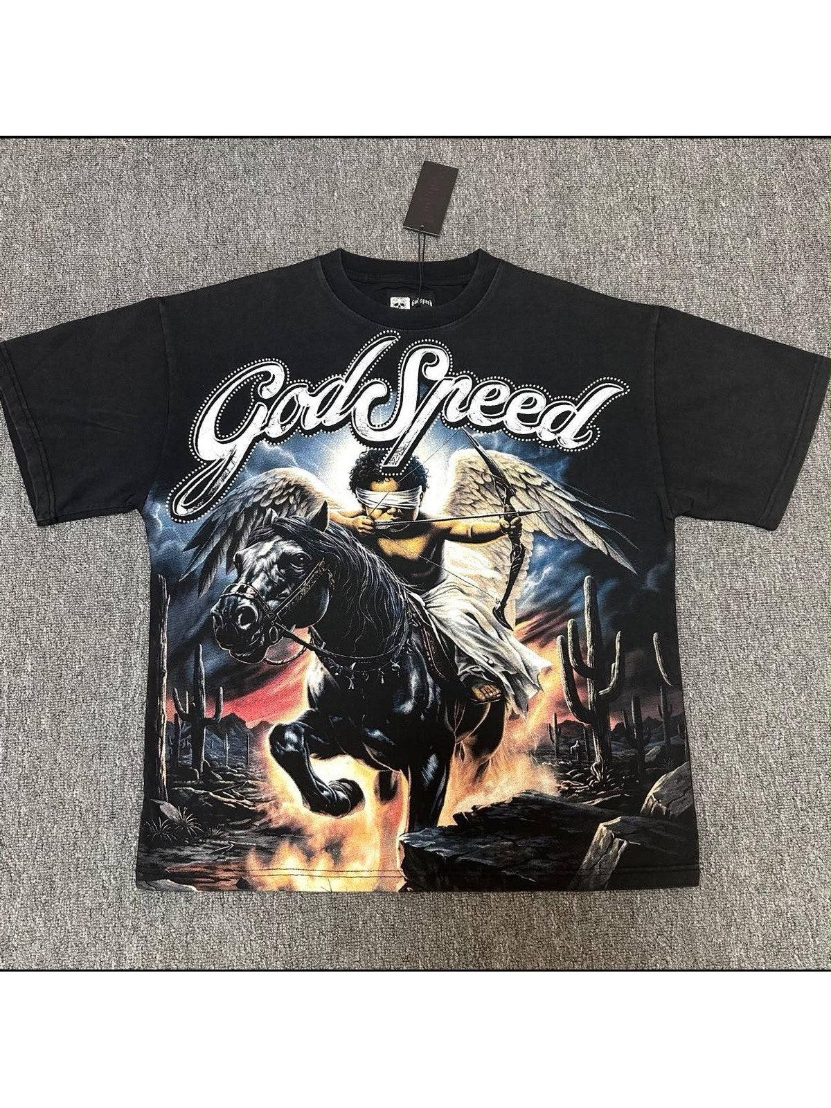 Remera Goodspeed caballo negro