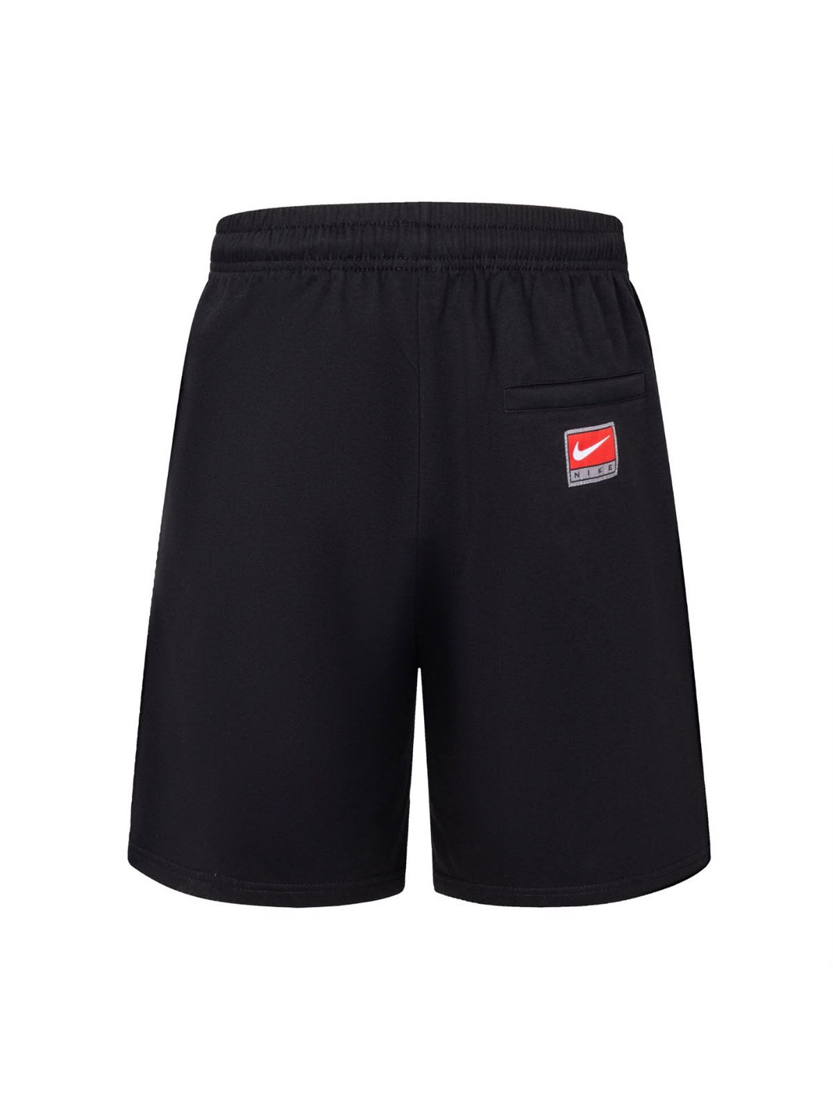 Short Nike negro con letras amarillas