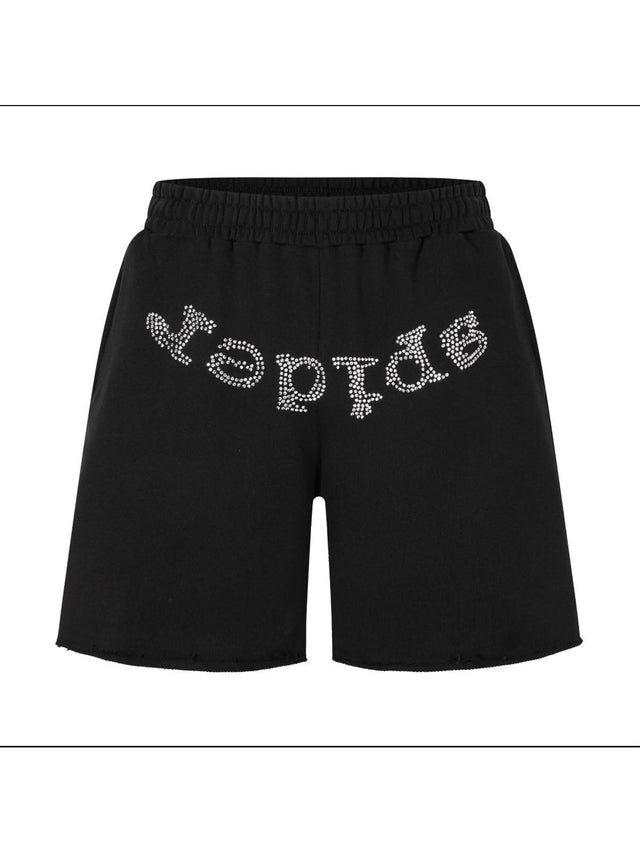 Short Sp5der logo negro