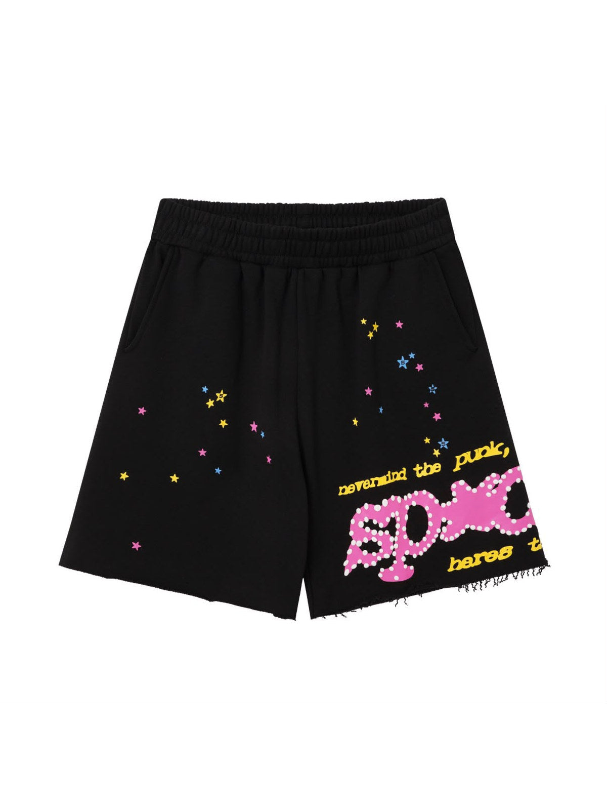 Short Sp5der estampado negro