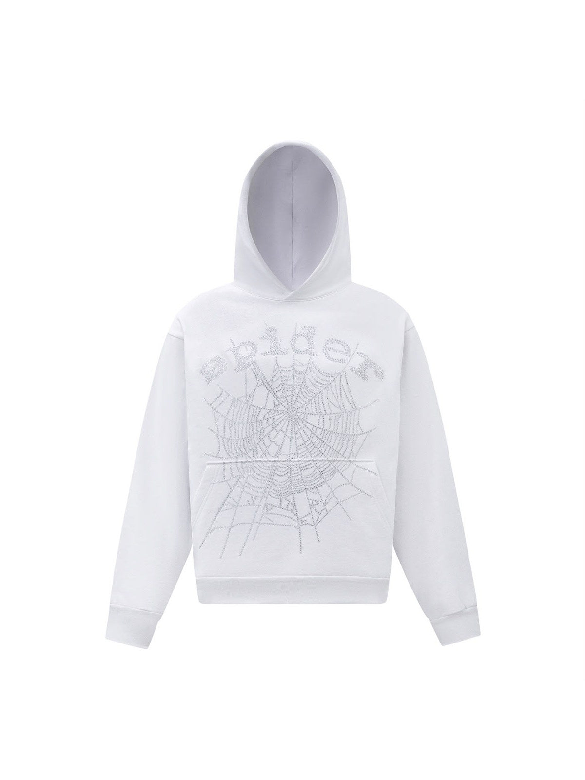 Buzo Sp5der telara�a blanco