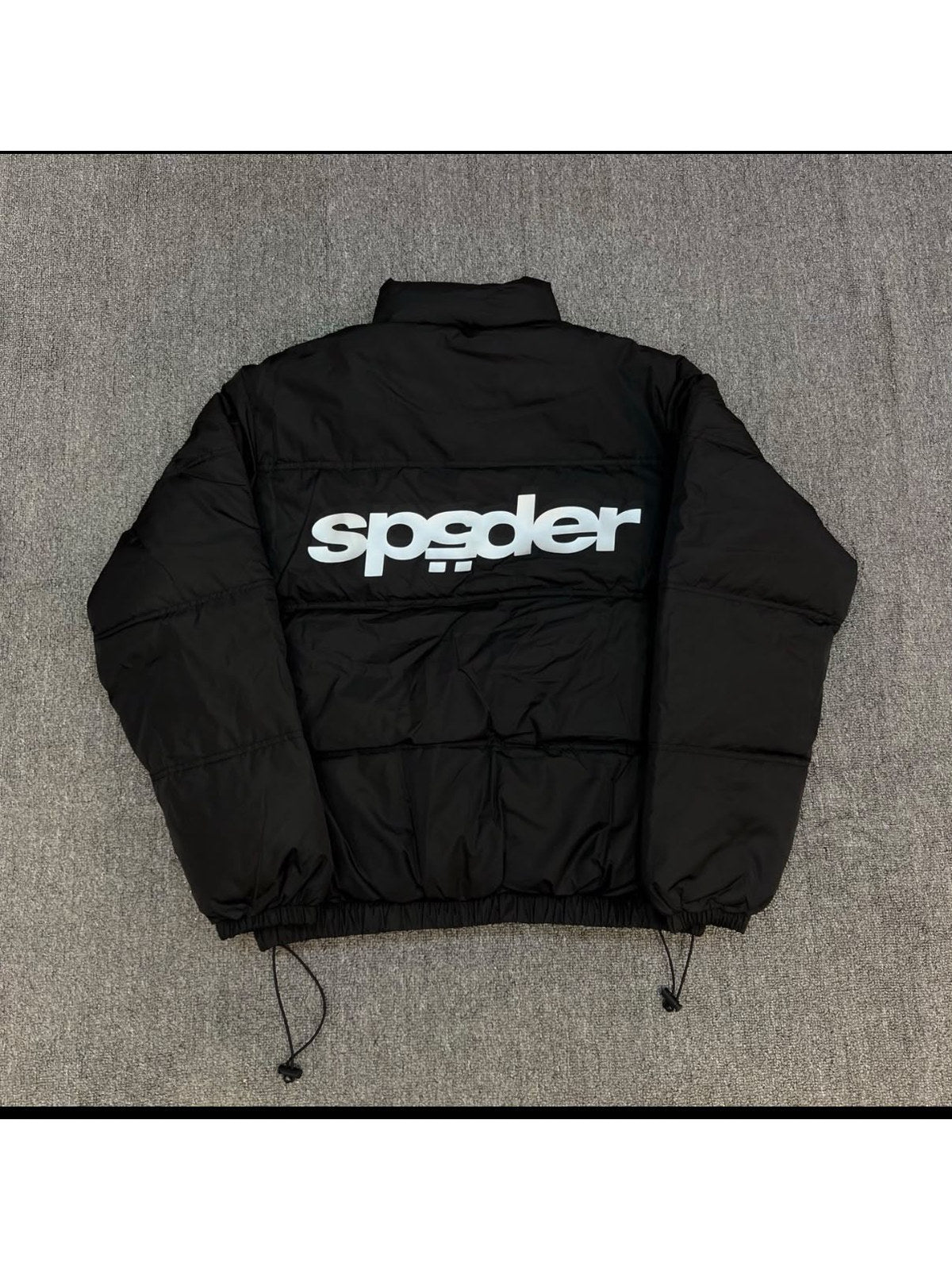 Campera Sp5der inflable negra