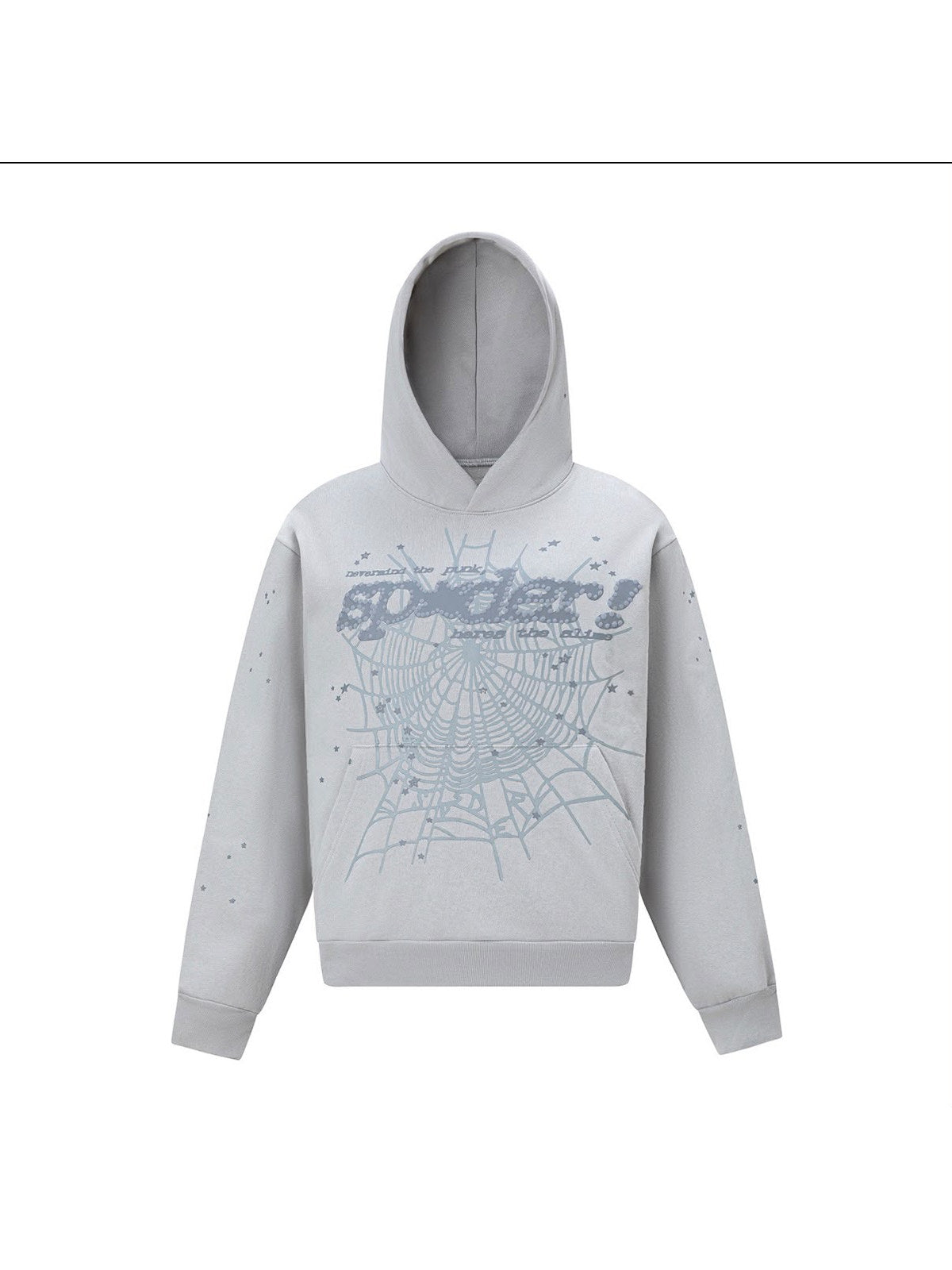 Buzo Sp5der telara�a blanco
