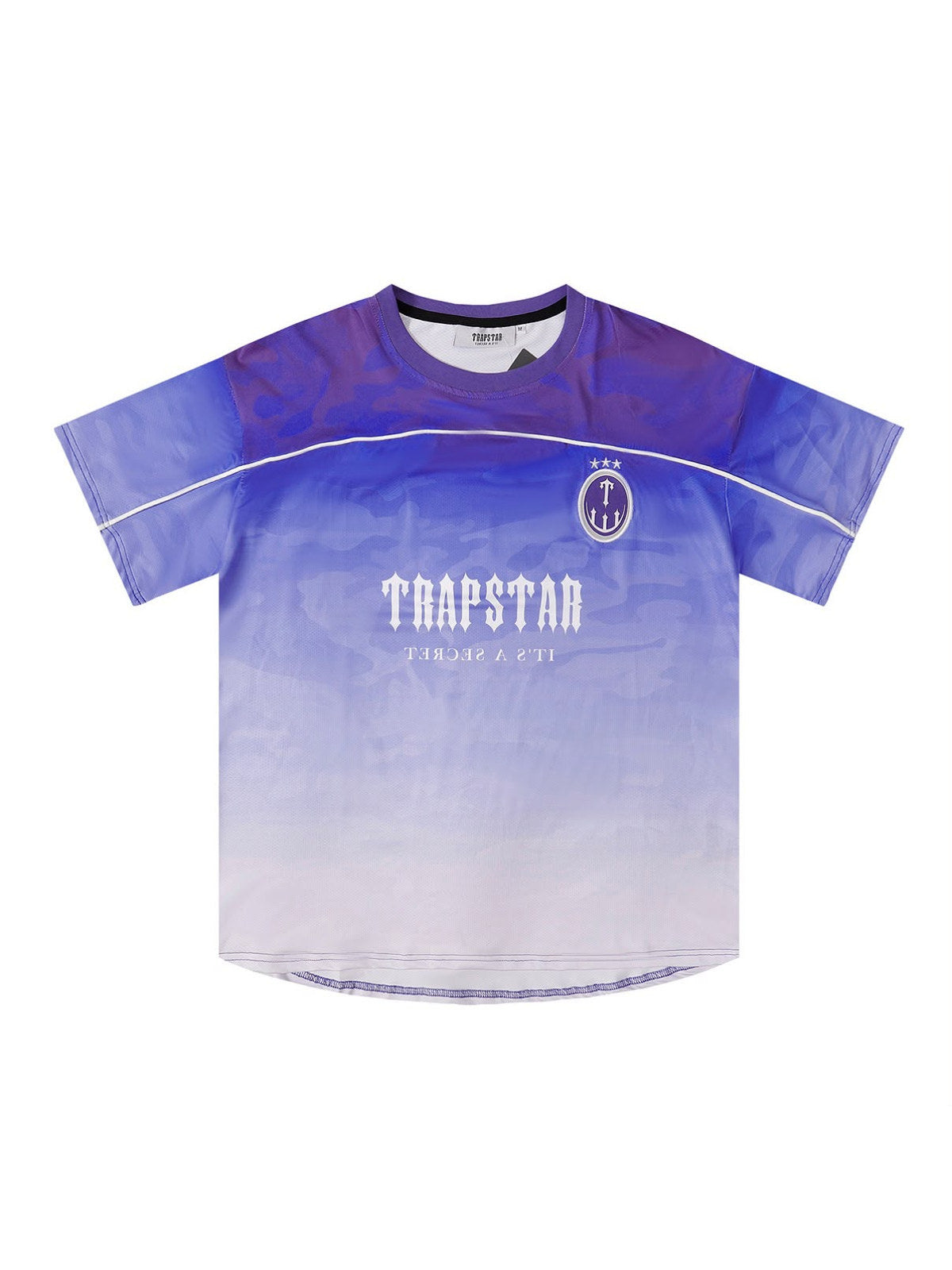 Remera Trapstar f�tbol violeta 23
