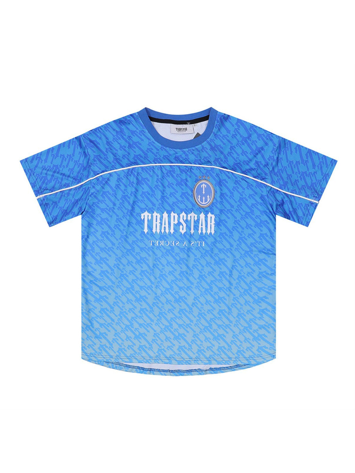 Remera Trapstar f�tbol azul 23