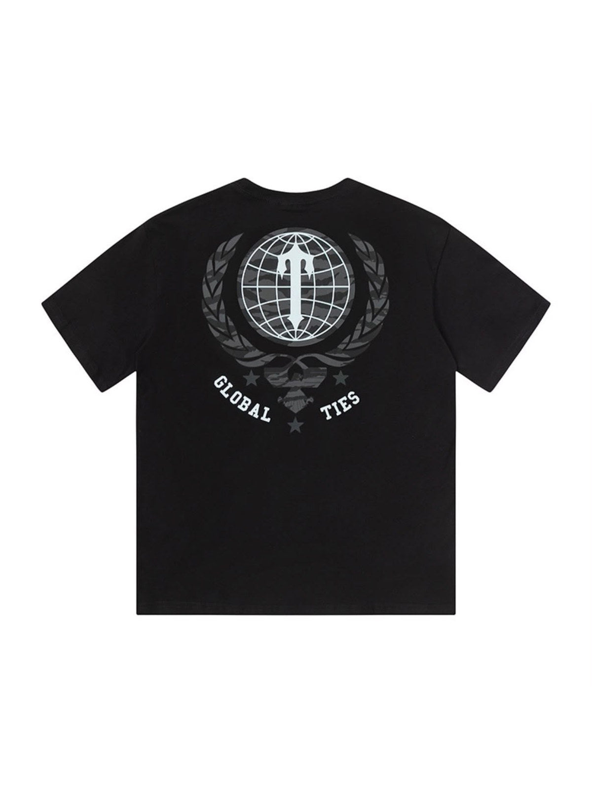 Remera Trapstar emblema negro