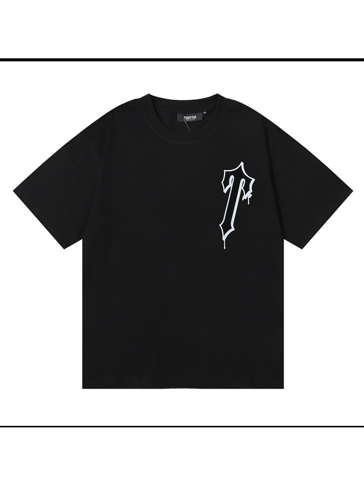 Remera Trapstar grafiti negra