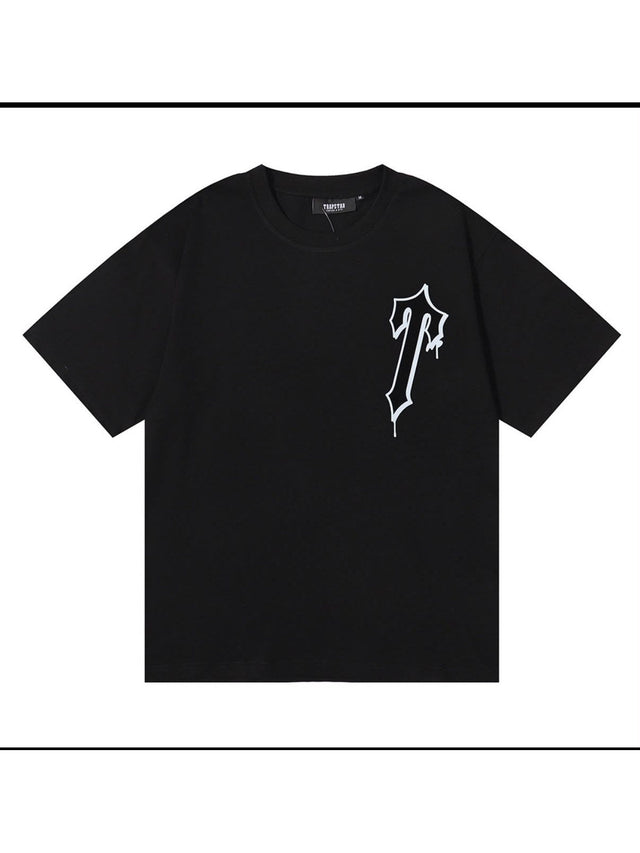 Remera Trapstar grafiti negra