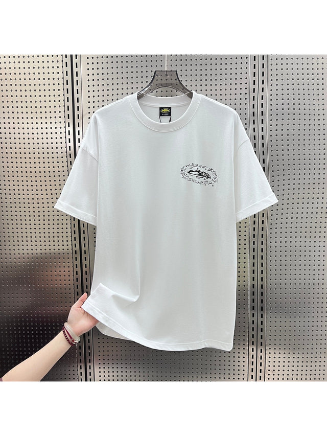 Remera blanca con gr�fico de globo | Corteiz