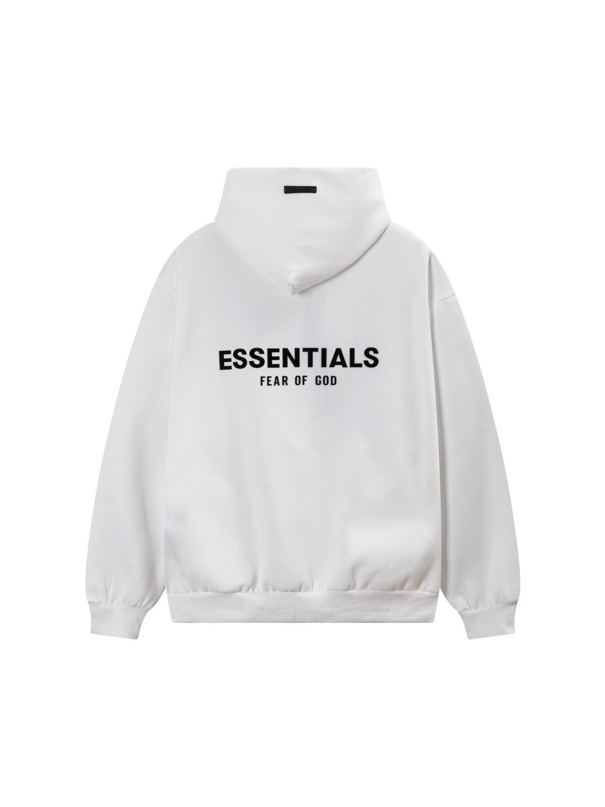 Buzo Essentials blanco con capucha | Essentials
