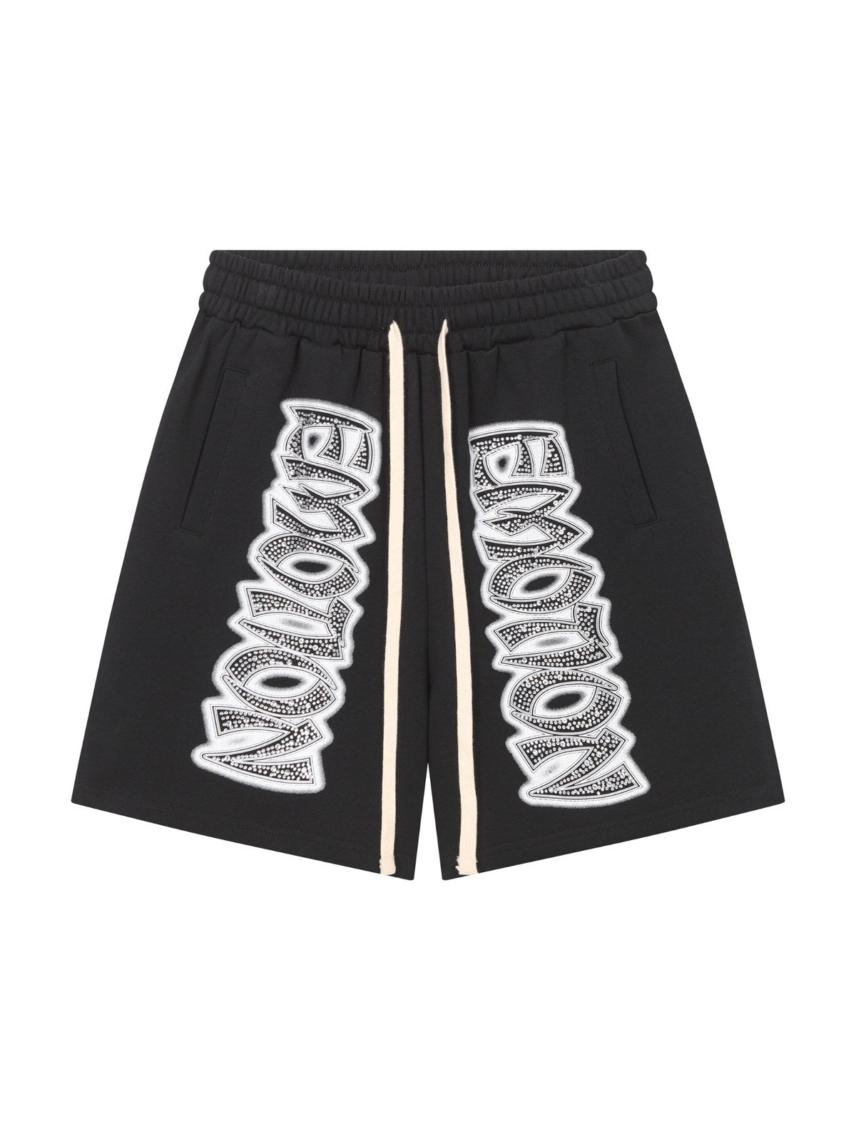 Short negro con letras laterales � Mixed Emotion | Mixed Emotion