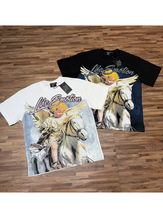 Remera con �ngel a caballo en varios colores � Mixed Emotion | Mixed Emotion