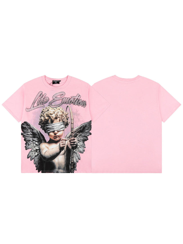 Remera rosa con �ngel vendado � Mixed Emotion | Mixed Emotion