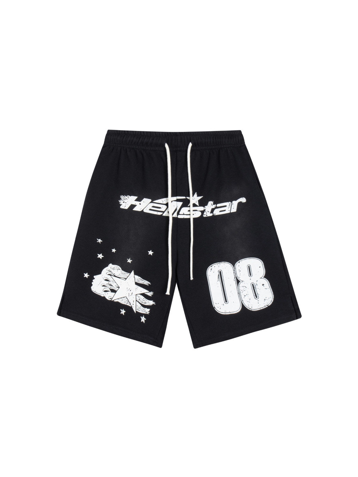 Short Hellstar negro n�mero 08 | Hellstar