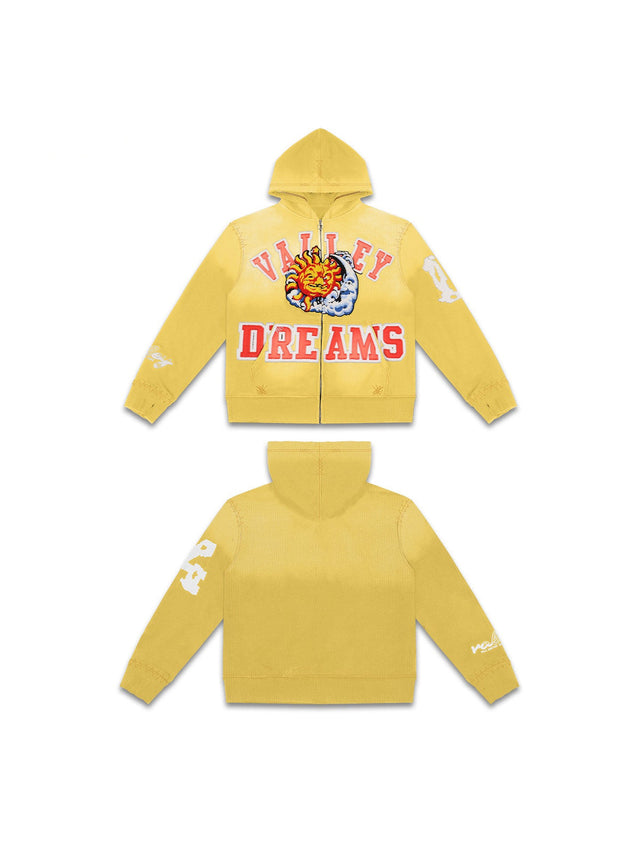 Buzo amarillo con tigre y letras � Valley | Valley