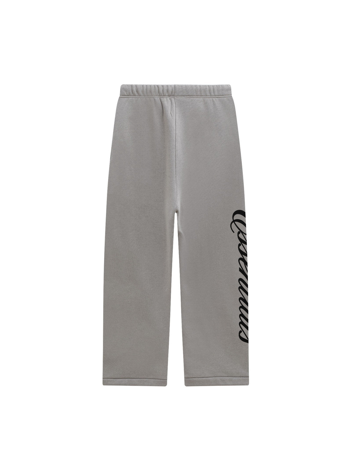 Pantal�n Essentials gris claro con logo cursivo lateral | Essentials