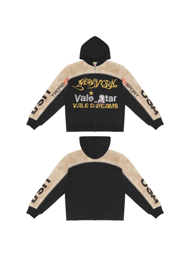 Buzo negro y beige New York � Valley | Valley