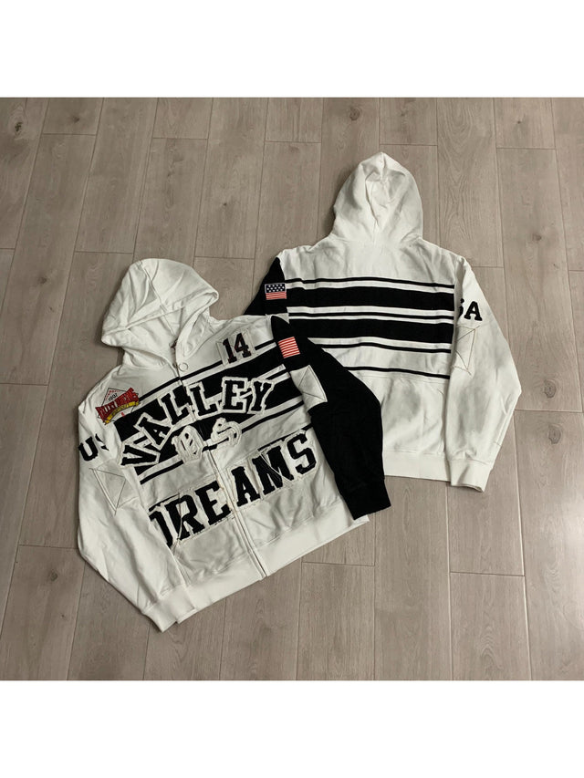 Buzo crema con franjas negras � Valley | Valley