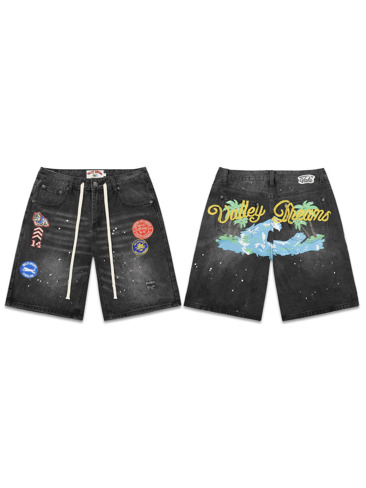 Bermuda negra con gr�ficos Dreams � Valley | Valley