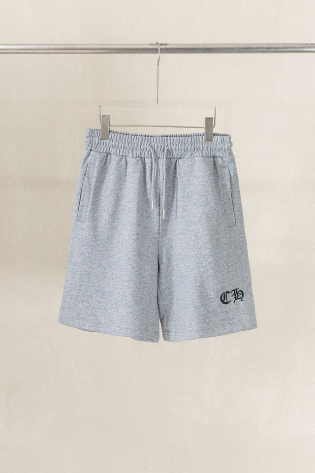 Short gris con cruces oscuras — Chrome Hearts